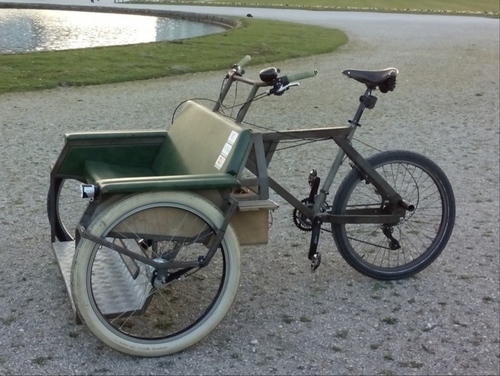 elektrische Rikscha  Rikscha Fronti Frontlader Velotaxi