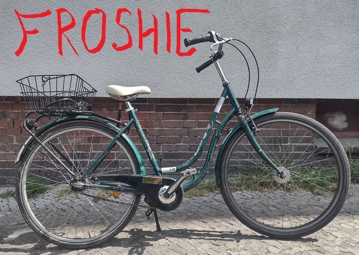 Froschrad Froschie