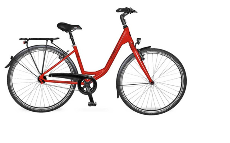 Véloc'Ouest Vélo de Ville VTC de balade 7 vitesses 28 pouces