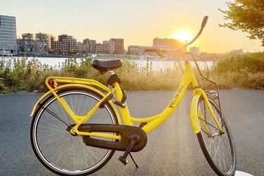 Yellow Bike City Bike