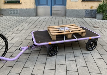 Bibby Bikes Fahrrad Schwerlastanhänger