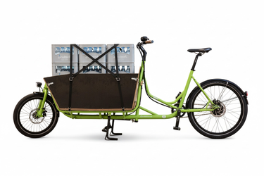 Grünflink von ella e.V. 2rädriges Lastenfahrrad