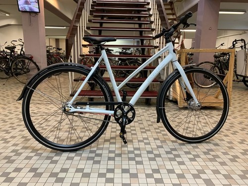 Verschillende city bikes Several city bikes