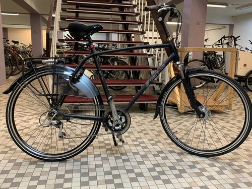 Verschillende city bikes Several city bikes