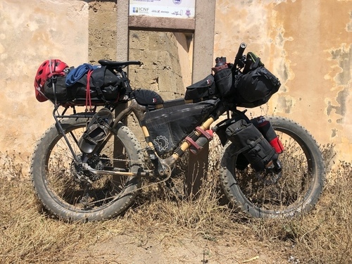 Bamboo Fat Bike Bikepacking ready