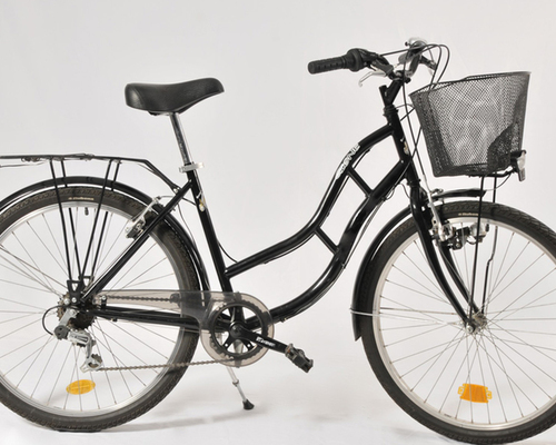 Black  Urban Bike